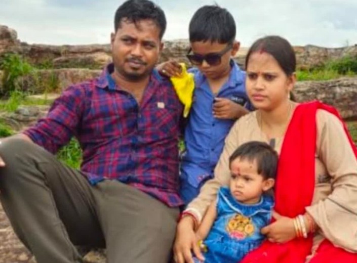 पखांजुर चारामा कार हादसे के बाद 13 दिन से गायब परिवार छिपे हुए मिले 